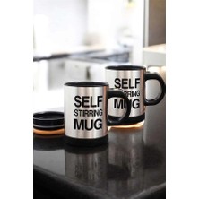 BYZM Yazılı Mug Kupa Karıştırıcı Özelliği ve Paslanmaz Çelik