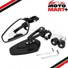 Motomart+ Kymco AGILITY125 Siyah Gidon Ayna MR1784