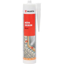 Würth Nötr Silikon Tr Nötr Silikon Şeffaf 310ML