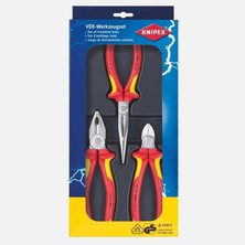 Knipex Knipex 002012 Vde 3'lü Pense Seti