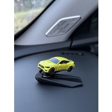 Arteo3d Mercedes-Amg Cle 53 Sarı Metal Araç Torpido Drifter Seti Torpido Süsü