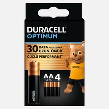 Duracell Duracell Optimum 4’lü Aa Alkalin Kalem Pil