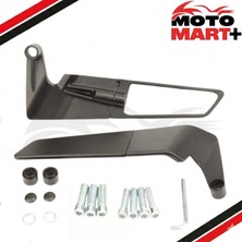 Motomart+ Mondial X-Treme Max Büyük Boy Katlanır Ayna H2 MR0976