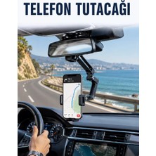 Nemere Ithalat Araç Dikiz Aynası Telefon Tutucu Navigasyon Kullanımına Uygun Telefon Standı