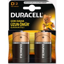 Duracell Duracell Pil D Boy 2'li