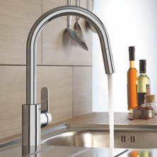 Grohe Grohe Get Spiralli Tek Kumandalı Eviye Bataryası