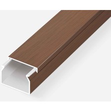 Mutlusan Mutlusan Kablo Kanalı 2m Ceviz 40X25 mm