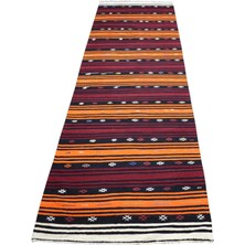 Kilim Antik El Dokuma Sivas Yolluk Yün Kilim 1679 - Yeni - Çok Renkli
