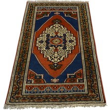 Kilim Antik El Dokuma Kirman Aksaray Taşpınar Yün Halı 1634 - Yeni - Çok Renkli
