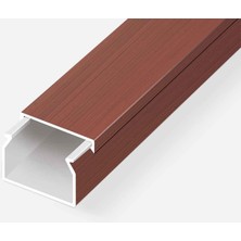 Mutlusan Mutlusan Kablo Kanalı 2m Armut 40X25 mm