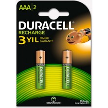 Duracell Duracell Şarj Edilebilir Pil 2'li Aaa 750 Mah