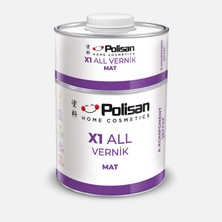 Polisan Polisan X1 All Vernik Mat Şeffaf 0,60L
