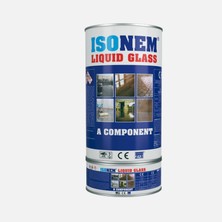 İsonem Isonem Isonem 4 kg Likit Glass Sıvı-Cam Şeffaf Parlak Su Izolasyon