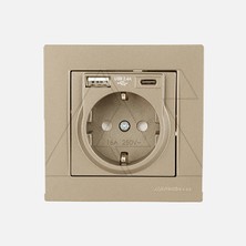 Mutlusan Rita USB Type-C Priz Dore