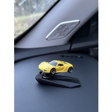 Arteo3d Porsche 918 Spyder Sarı Metal Araç Torpido Drifter Seti Torpido Süsü