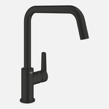 Grohe Grohe Start Siyah U Borulu Eviye Bataryası