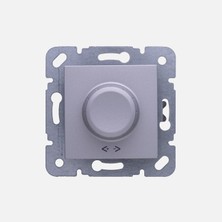 Viko Viko Novella/trenda Gümüş Pro Dimmer Rl 20-500W Mekanizma+Düğme/kapak