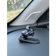 Arteo3d Black Panther Metal Araç Torpido Drifter Seti Torpido Süsü