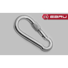 Aesco Ebru Vidalı Karabina, Kanca, Çengel 10MM - 25 Adet