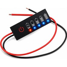 Gözeler 1s Lityum Batarya Akü Seviye Durum Göstergesi Modülü - LED Panel