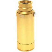 Aesco 50X50 Panda Metal Gövde Tek Gözle Büyük Mercek Korsan Dürbün Gold ( Lisinya )