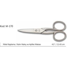 Aesco Rose Europe Kalın Nakış Makası Süper Kalite No:4.5 11,43 cm