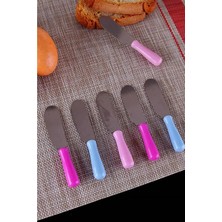 Aesco Tereyağı Bıçağı - Mini Spatula 6 Adet