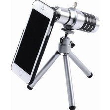 Aesco 5 5s -  4 4s Için Alüminyum 14X Optik Zoom Yakından Görüntü Çekme Dürbün