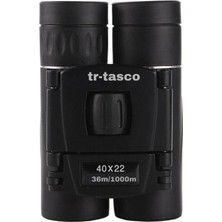 Aesco Tr-  40X22 Cepte Taşımalı Kauçuk Kaplamalı Mini Dürbün  1000M/36M ( Lisinya )
