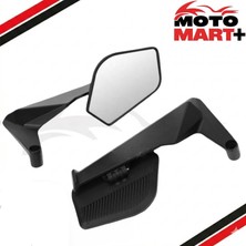 Motomart+ Mondial Argon Geniş Camlı Katlanır Ayna H2 MR0074