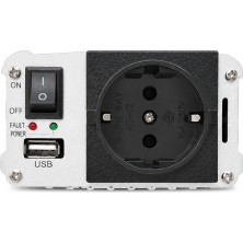 Aesco 1000 Watt Oto Invertör Elektrik Dönüştürücü Ev Tipi Priz - Lisinya