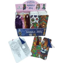 Aesco Püsküllü Mandala Ayraç Çocuklar Için (400'LÜ Set)