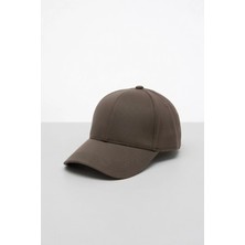 Mollycrush Büyük Kalıp Beyzbol Şapkası - Kahverengi Unisex Xl 59-63 cm Pamuk Gabardin Klasik