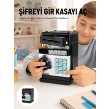 Arenes Işıklı Sesli Şifreli Atm Görünümlü Kasa Kumbara - Lisinya