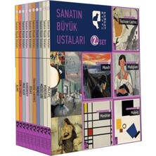 Aesco Sanatın Büyük Ustaları 2. Set (10 Kitap Takım)