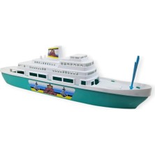 Aesco Transatlantik Yolcu Gemisi 45 cm - Turkuaz - 1 Adet
