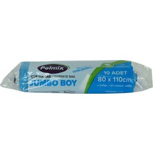 Aesco Torbası Jumbo Boy 80X110CM 220GR 27MIKRON 90LT Mi Rulo 10 Adet