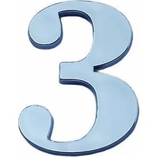 Aesco Cemax Villa Boy 3 Rakamı 8,5 cm Yapışkanlı