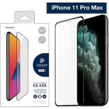 Aesco Dux Ducis iPhone 11 Pro Max Tempered Cam Ekran Koruyucu 10D Full KAPLAMA-(5775)