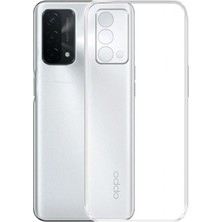Aesco Ally Oppo A93 5g Kamera Lens Korumalı Şeffaf Silikon KILIF-(5775)