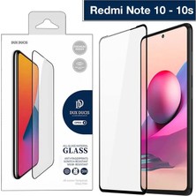Aesco Dux Ducis Full Kaplama Redmi Note 10 Note 10S Cam Ekran KORUYUCU-(5775)