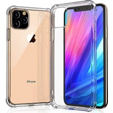 Aesco Iphone 11 Pro Max Anti-Drop Darbe Emici Silikon KILIF-(5775)