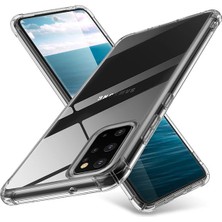 Aesco Ally Samsung Galaxy S20+ Plus Anti-Drop Darbe Emici Silikon KILIF-(5775)
