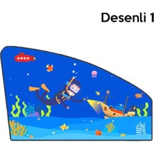 Aesco Ally Araç-Araba Manyetik Yan Cam Güneşlik -GÖLGELIK-(5775)