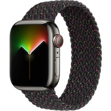 Aesco Ally Apple Watch 7-8 41MM 6-5-4 40MM Single Loop Plastik Kayış Kordon 3-2-1 38MM-(5775)