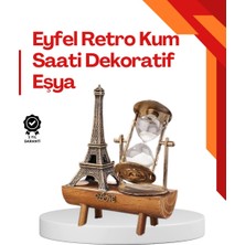 Aesco Masa Üstü Ahşap Kum Saati – Dekoratif Dayanıklı ve Şık