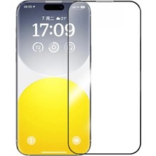 Aesco Baseus Schott iPhone 15 Pro Max Hd Tempered Full Koruma Cam Ekran KORUYUCU-(5775)