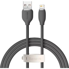 Aesco Baseus Jelly Liquid USB To iPhone Lightning 2.4A Hızlı Şarj Kablosu 1.2M-(5775)