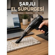 Aesco 2'si 1 Arada Şarjlı Temizlik Cihazı Çok Amaçlı