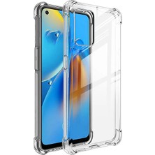 Aesco Oppo Reno F19-A74 Kamera Korumalı Shockproof Silikon KILIF-(5775)